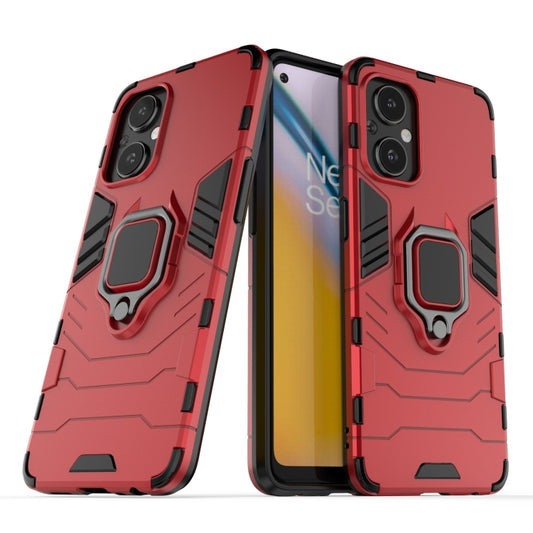 For OnePlus Nord N20 5G PC + TPU Shockproof Phone Case(Red) by buy2fix