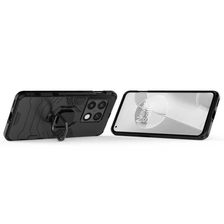 For OnePlus 10 Pro 5G PC + TPU Shockproof Phone Case(Black) - OnePlus Cases by buy2fix | Online Shopping UK | buy2fix