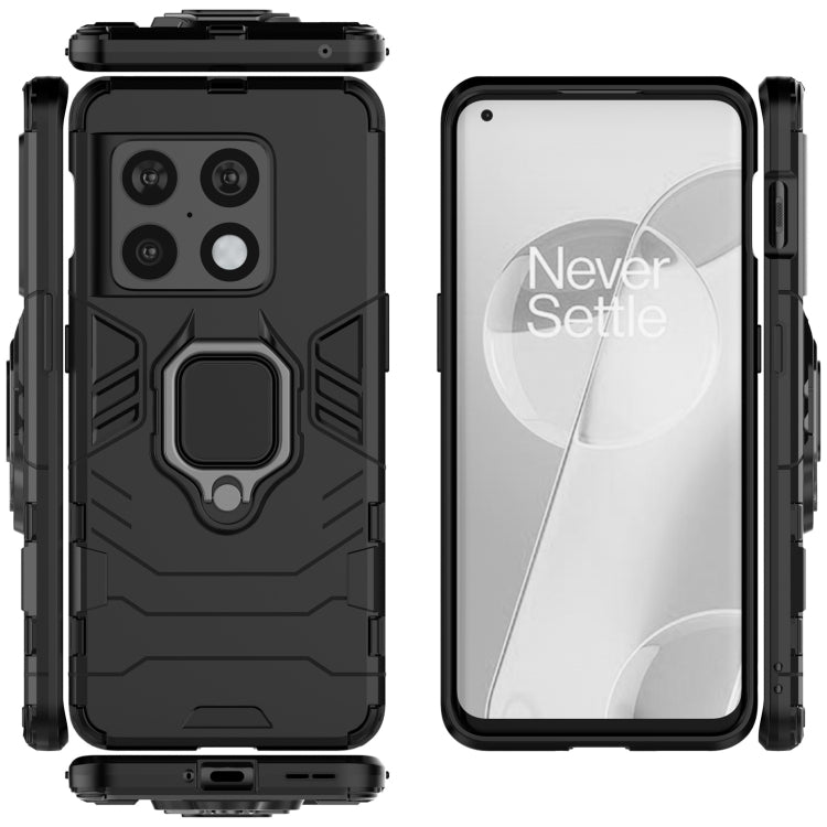 For OnePlus 10 Pro 5G PC + TPU Shockproof Phone Case(Black) - OnePlus Cases by buy2fix | Online Shopping UK | buy2fix