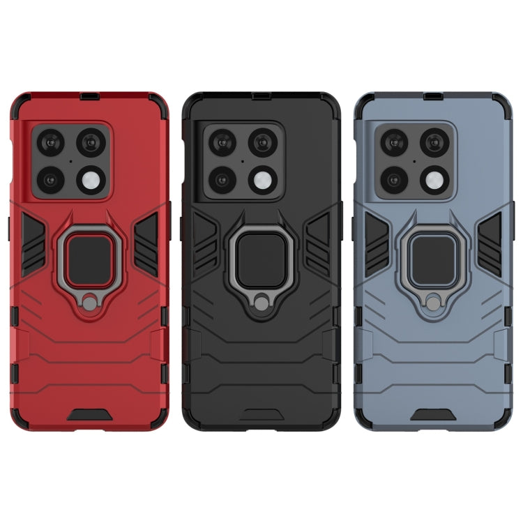 For OnePlus 10 Pro 5G PC + TPU Shockproof Phone Case(Black) - OnePlus Cases by buy2fix | Online Shopping UK | buy2fix