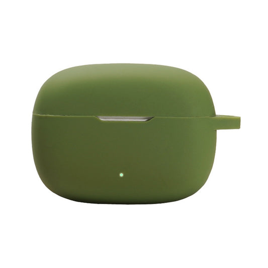 For JBL Wave 200TWS Silicone Earphone Protective Case(Grass Green) by buy2fix