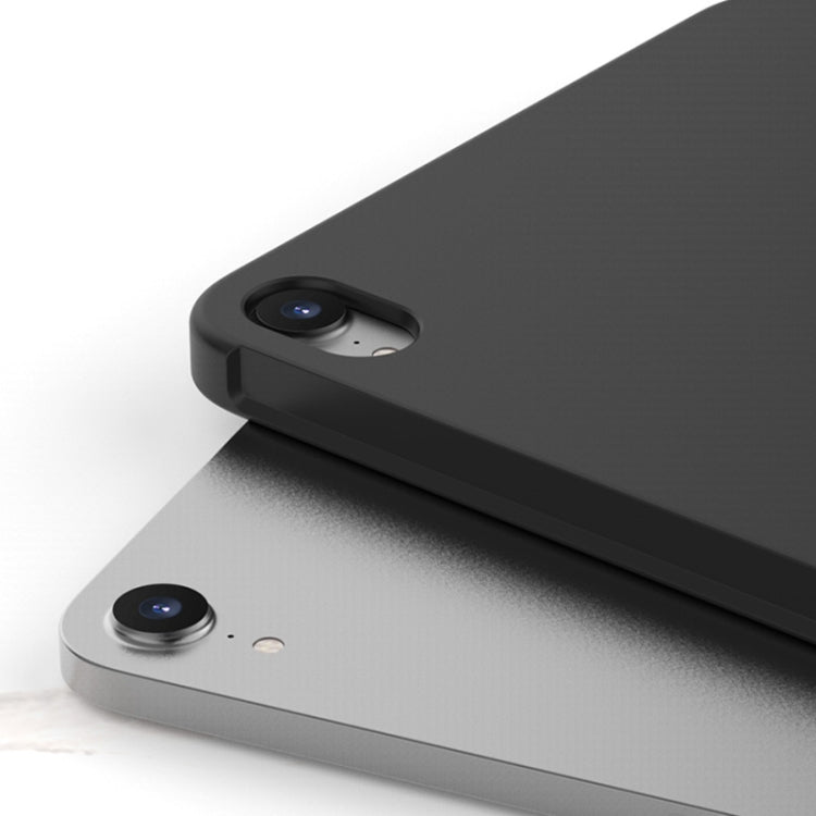 For iPad mini 2024 / mini 6 Mutural Silicone Microfiber Tablet Case(Pink Orange) by Mutural