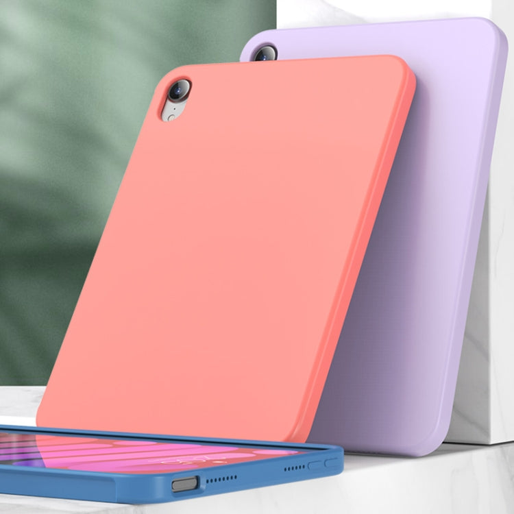 For iPad mini 2024 / mini 6 Mutural Silicone Microfiber Tablet Case(Light Blue) - iPad mini 6 Cases by Mutural | Online Shopping UK | buy2fix