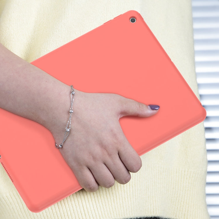 For iPad 10.2 2021 / 2020 / 2019 Mutural Silicone Microfiber Tablet Case(Black) - iPad 10.2 Cases by Mutural | Online Shopping UK | buy2fix