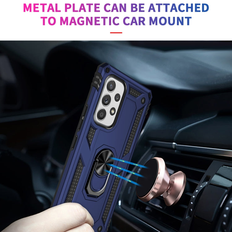 For Samsung Galaxy A53 5G Shockproof TPU + PC Phone Case(Blue) - Galaxy Phone Cases by buy2fix | Online Shopping UK | buy2fix