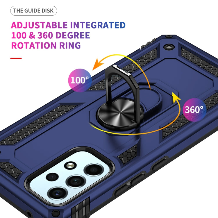 For Samsung Galaxy A53 5G Shockproof TPU + PC Phone Case(Blue) - Galaxy Phone Cases by buy2fix | Online Shopping UK | buy2fix