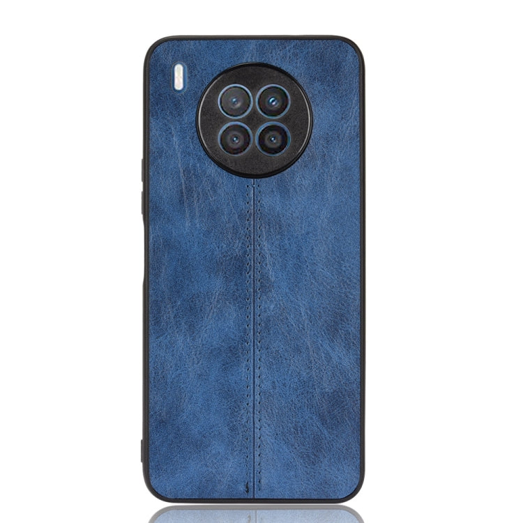 For Huawei nova 8i / Honor 50 Lite Sewing Cow Pattern Skin Phone Case(Blue) - Honor Cases by buy2fix | Online Shopping UK | buy2fix