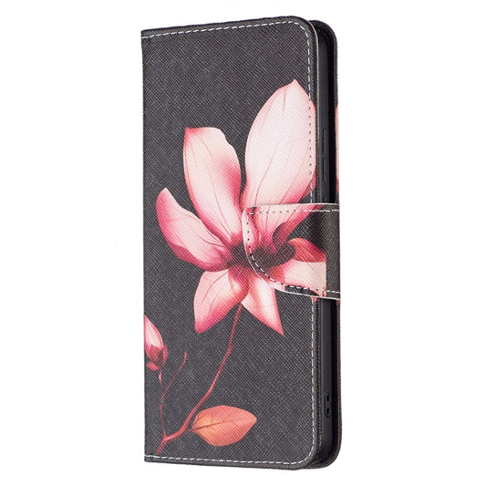 For Xiaomi Redmi Note 11 Pro / 11 Pro+ Colored Drawing Leather Phone Case(Lotus) by buy2fix