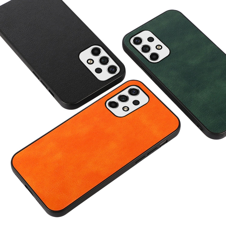 For Samsung Galaxy A53 5G Two-color Lychee Texture Phone Case(Green) by buy2fix