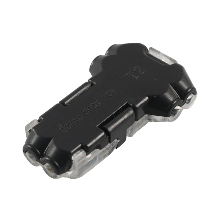 A6538 40 in 1 Car T-type + H-typeTransparent Stripping-free Terminal Block - Booster Cable & Clip by buy2fix | Online Shopping UK | buy2fix