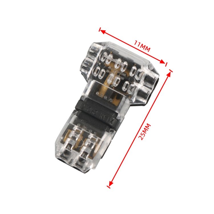 A6538 40 in 1 Car T-type + H-typeTransparent Stripping-free Terminal Block - Booster Cable & Clip by buy2fix | Online Shopping UK | buy2fix