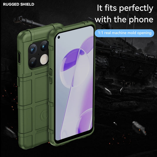 For OnePlus 10 Pro 5G Full Coverage Shockproof TPU Phone Case(Green) by buy2fix