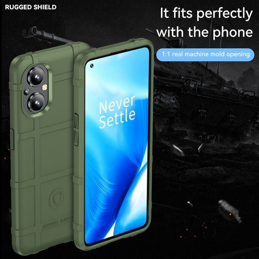 For OnePlus Nord N20 5G Full Coverage Shockproof TPU Phone Case(Green) by buy2fix