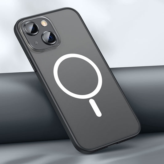 For iPhone 13 MagSafe Matte Phone Case(Black) by buy2fix