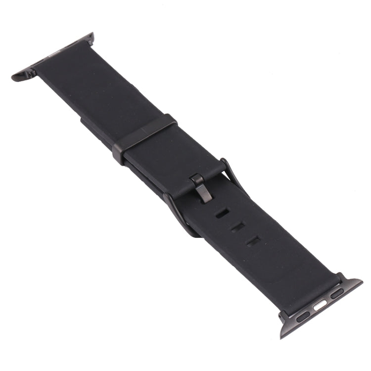 Silicone Watch Band + Watch Case Set For Apple Watch Series 7 41mm(White Brown) - Watch Cases by buy2fix | Online Shopping UK | buy2fix