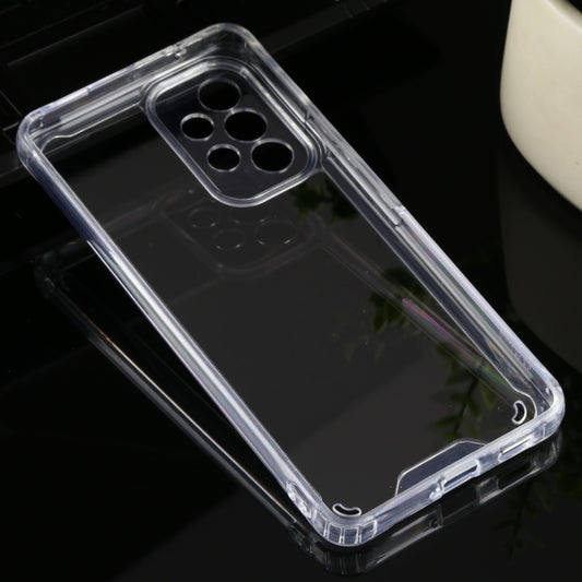 For Samsung Galaxy A53 5G Four-corner Transparent TPU + PC Phone Case by buy2fix