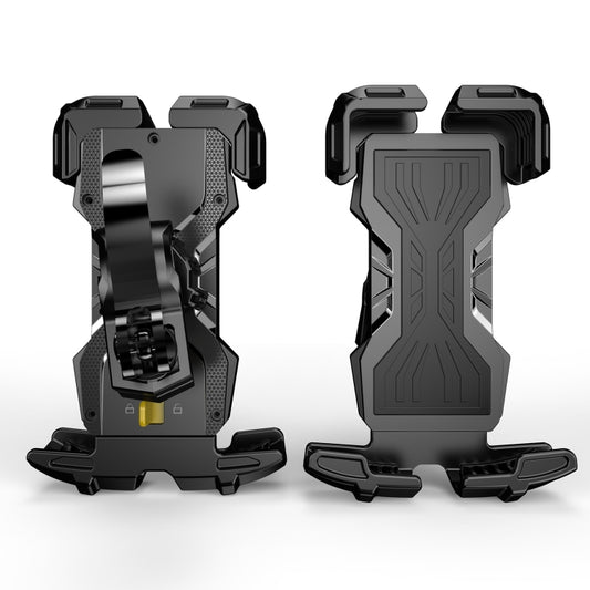 Motorcycle / Bicycle Outdoor Mobile Phone Riding Holder(Black) by buy2fix