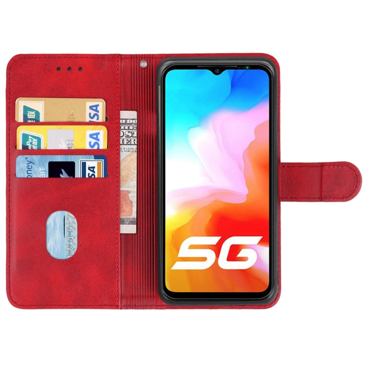 For Ulefone Armor 12 5G / 12S Leather Phone Case(Red) - Ulefone Cases by buy2fix | Online Shopping UK | buy2fix