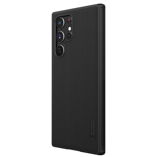 For Samsung Galaxy S22 Ultra 5G NILLKIN Super Frosted Shield Pro PC + TPU Phone Case(Black) by NILLKIN