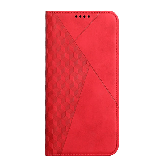For Motorola Moto E20 / E30 / E40 Skin Feel Magnetic Leather Phone Case(Red) by buy2fix