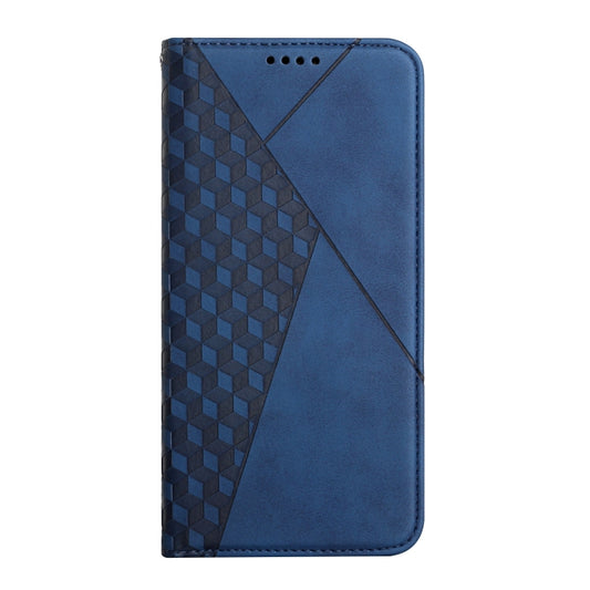 For Motorola Edge 20 Skin Feel Magnetic Leather Phone Case(Blue) by buy2fix