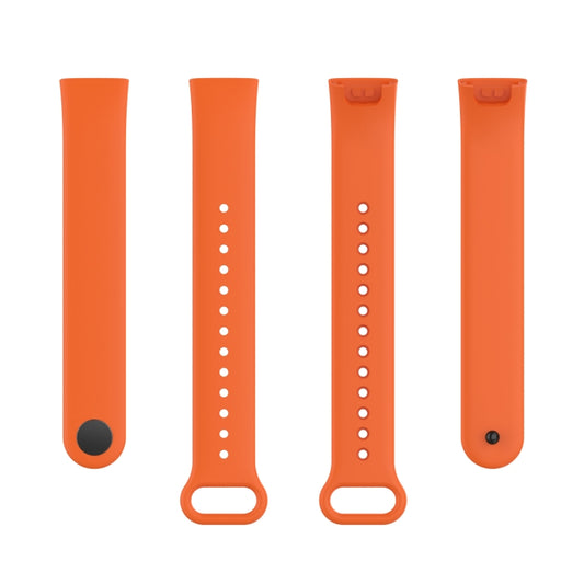 For Xiaomi Redmi Smart Band Pro Silicone Watch Band(Orange) by buy2fix