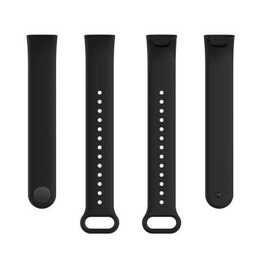 For Xiaomi Redmi Smart Band Pro Silicone Watch Band(Black) by buy2fix