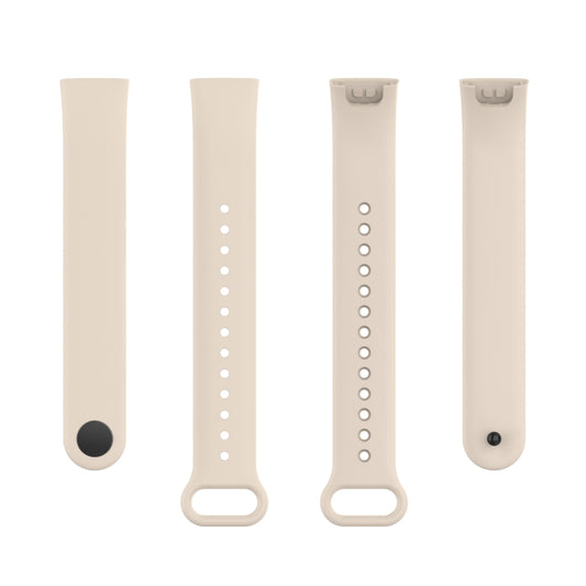 For Xiaomi Redmi Smart Band Pro Silicone Watch Band(Ivory) by buy2fix
