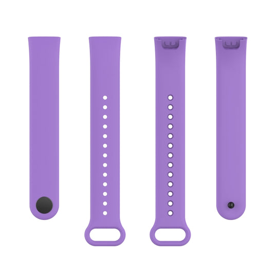 For Xiaomi Redmi Smart Band Pro Silicone Watch Band(Purple) by buy2fix