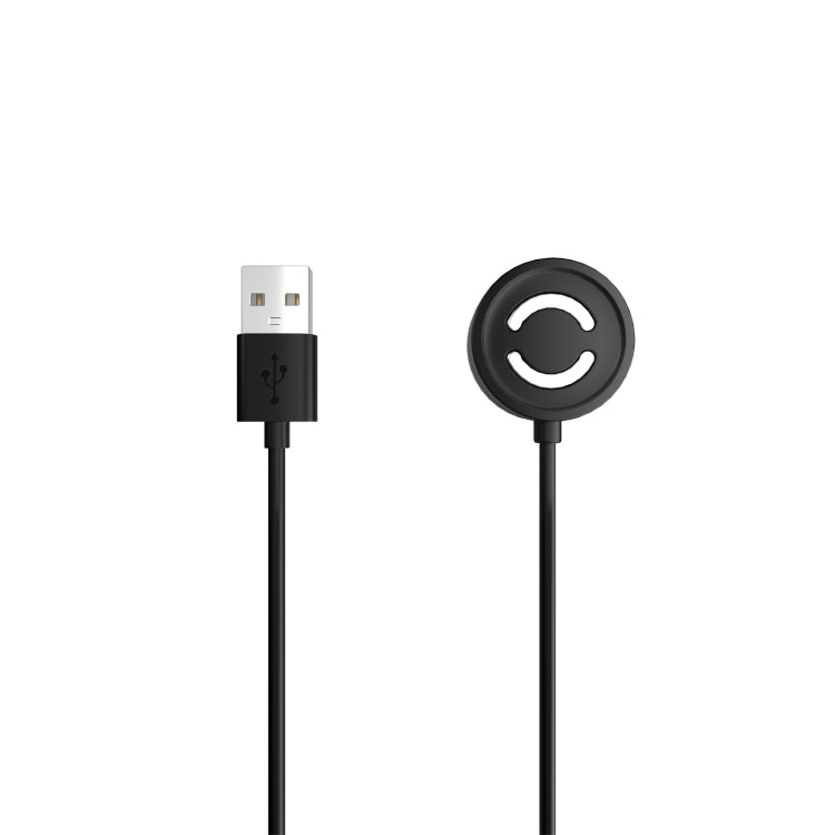 For Suunto 9 Peak 38mm Smart Watch Magnetic Charging Cable, Length: 1m(Black) - by buy2fix | Online Shopping UK | buy2fix