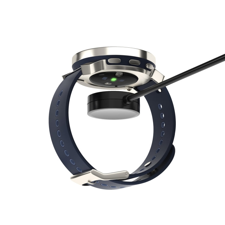 For Suunto 9 Peak 38mm Smart Watch Magnetic Charging Cable, Length: 1m(Black) - by buy2fix | Online Shopping UK | buy2fix