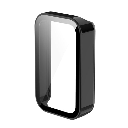 For Xiaomi Redmi Smart Band Pro PC + Tempered Glass Watch Protective Case(Black) by buy2fix