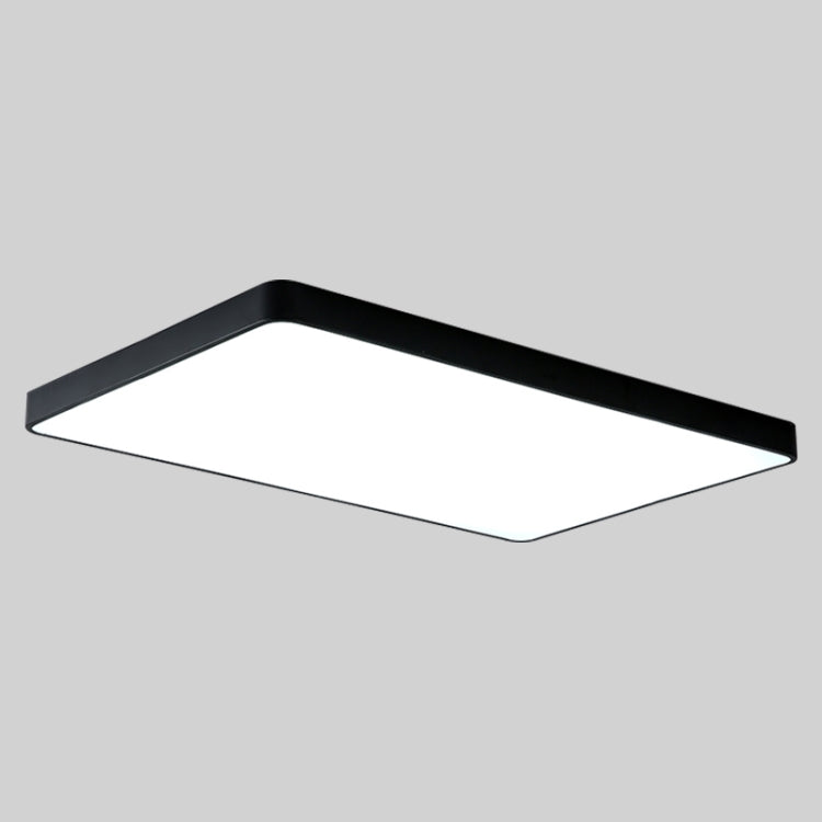 Macaron LED Rectangle Ceiling Lamp, Stepless Dimming, Size:88x62cm(Black) - Celling Lights & Chandeliers by buy2fix | Online Shopping UK | buy2fix