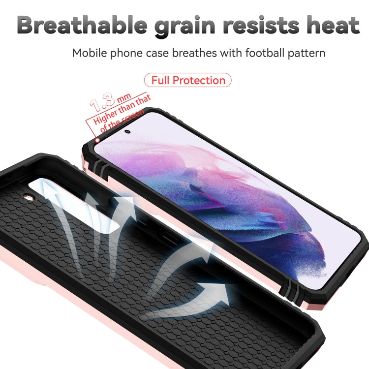 For Samsung Galaxy S22 5G Sliding Camshield Holder Phone Case(Rose Gold) - Galaxy S22 5G Cases by buy2fix | Online Shopping UK | buy2fix