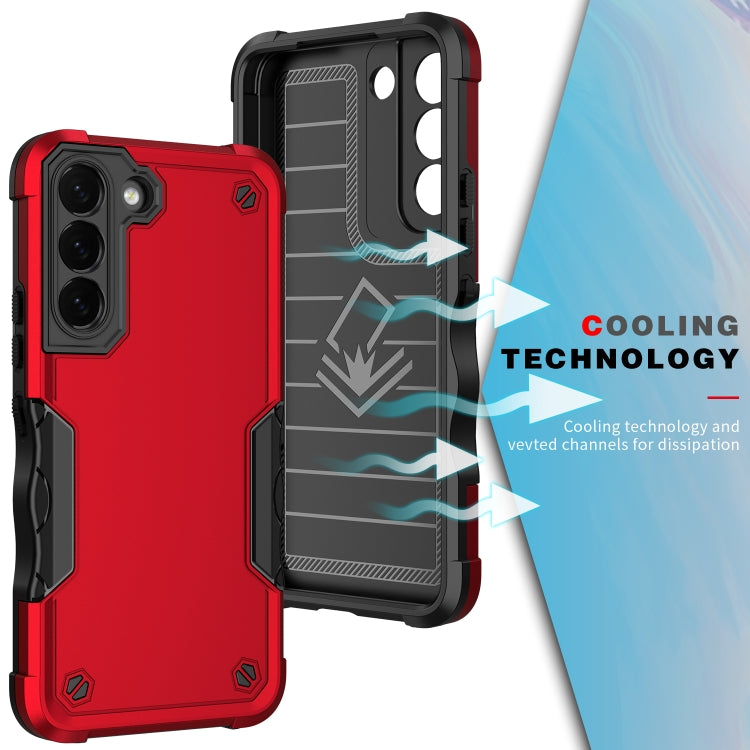 For Samsung Galaxy S22+ 5G Non-slip Armor Phone Case(Rose Gold) - Galaxy S22+ 5G Cases by buy2fix | Online Shopping UK | buy2fix