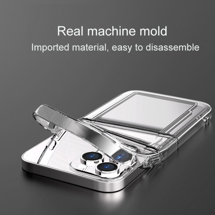 For iPhone 13 mini Dual Card TPU Phone Case (Transparent) - iPhone 13 mini Cases by buy2fix | Online Shopping UK | buy2fix