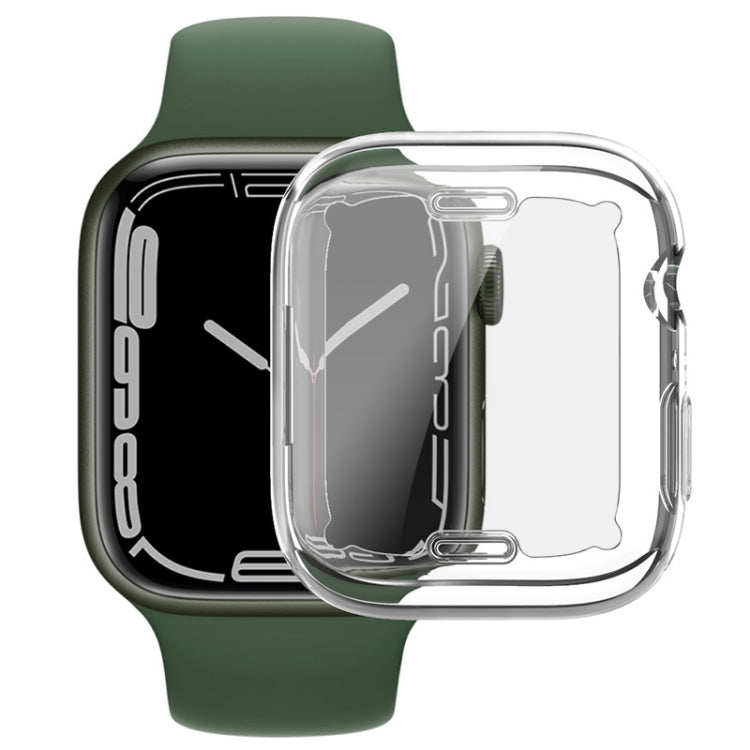 imak UX-3 Series TPU Protective Case For Apple Watch Series 8 / 7 41mm - Watch Cases by imak | Online Shopping UK | buy2fix