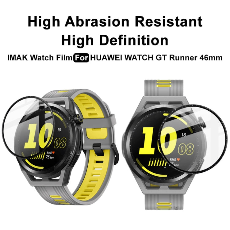 For Huawei Watch GT Runner 46mm imak Plexiglass HD Watch Protective Film - Screen Protector by imak | Online Shopping UK | buy2fix