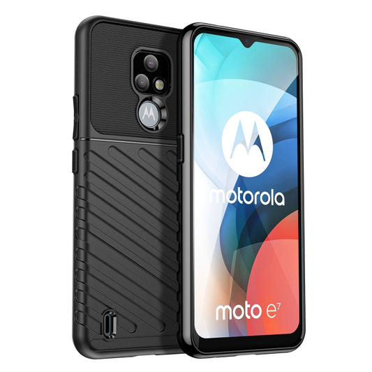 For Lenovo K12 Thunderbolt Shockproof TPU Protective Soft Phone Case(Black) - Lenovo by buy2fix | Online Shopping UK | buy2fix