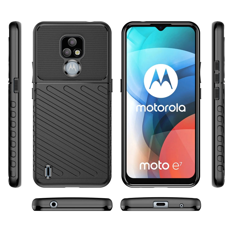 For Lenovo K12 Thunderbolt Shockproof TPU Protective Soft Phone Case(Black) - Lenovo by buy2fix | Online Shopping UK | buy2fix