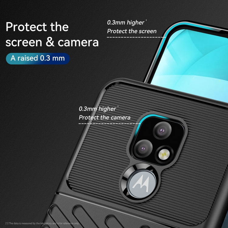 For Lenovo K12 Thunderbolt Shockproof TPU Protective Soft Phone Case(Black) - Lenovo by buy2fix | Online Shopping UK | buy2fix