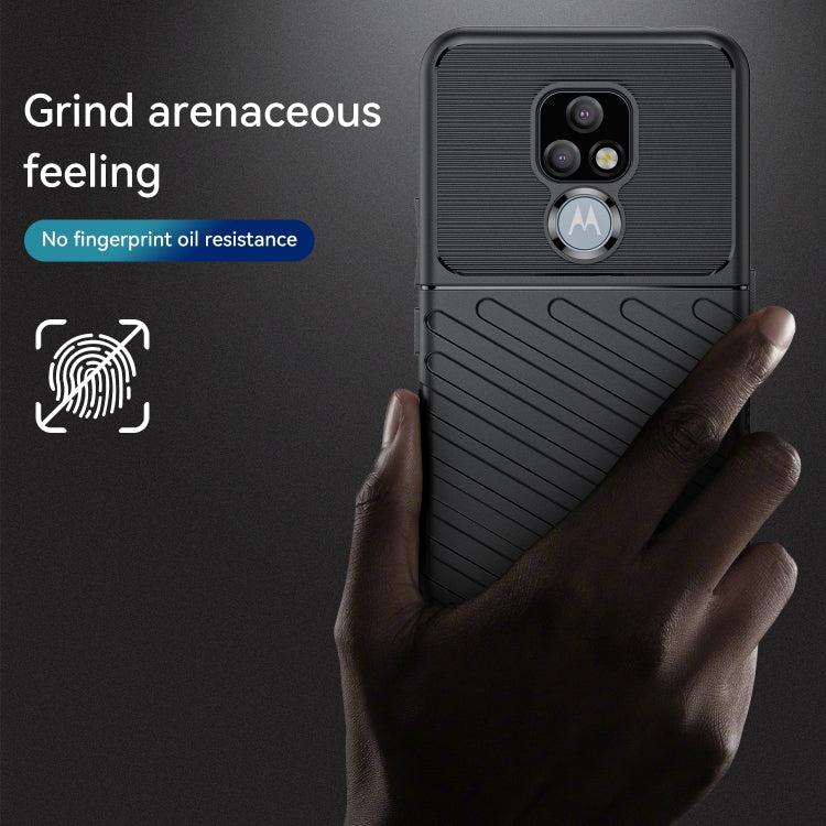 For Lenovo K12 Thunderbolt Shockproof TPU Protective Soft Phone Case(Black) - Lenovo by buy2fix | Online Shopping UK | buy2fix