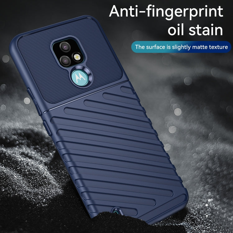 For Lenovo K12 Thunderbolt Shockproof TPU Protective Soft Phone Case(Blue) - Lenovo by buy2fix | Online Shopping UK | buy2fix