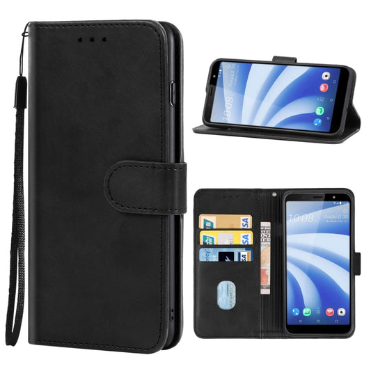 Leather Phone Case For HTC U12 Life(Black) - More Brand by buy2fix | Online Shopping UK | buy2fix