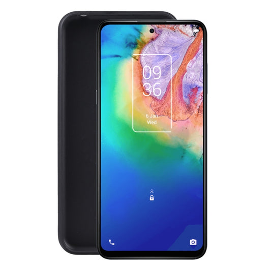 TPU Phone Case For TCL 20 5G(Pudding Black) - TCL by buy2fix | Online Shopping UK | buy2fix