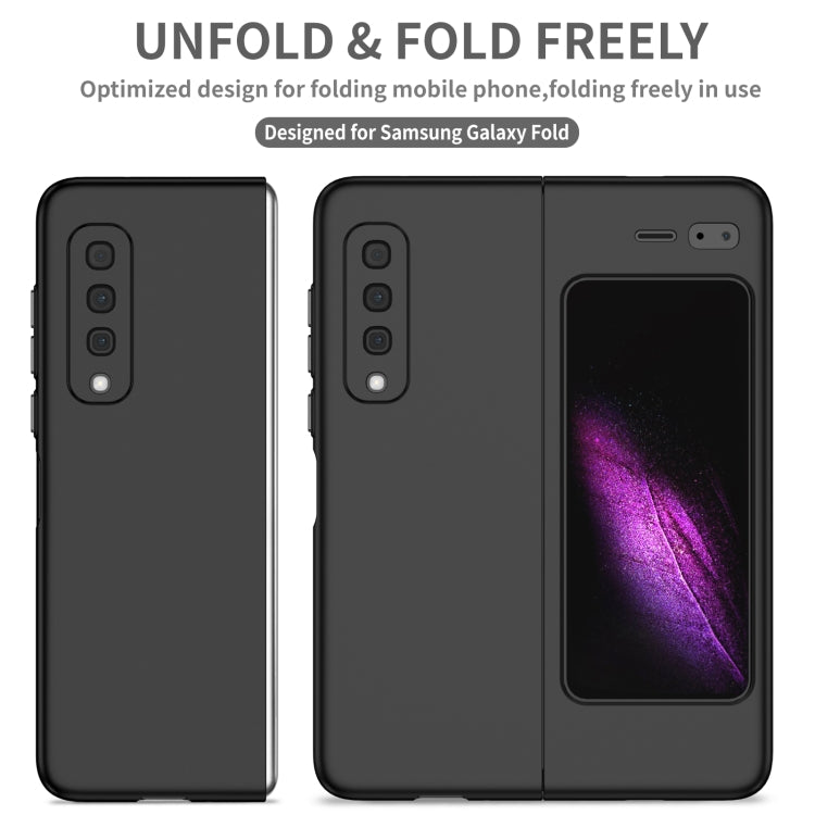 For Samsung Galaxy Fold Armor Foldable Phone Case(Black) - Galaxy Phone Cases by buy2fix | Online Shopping UK | buy2fix