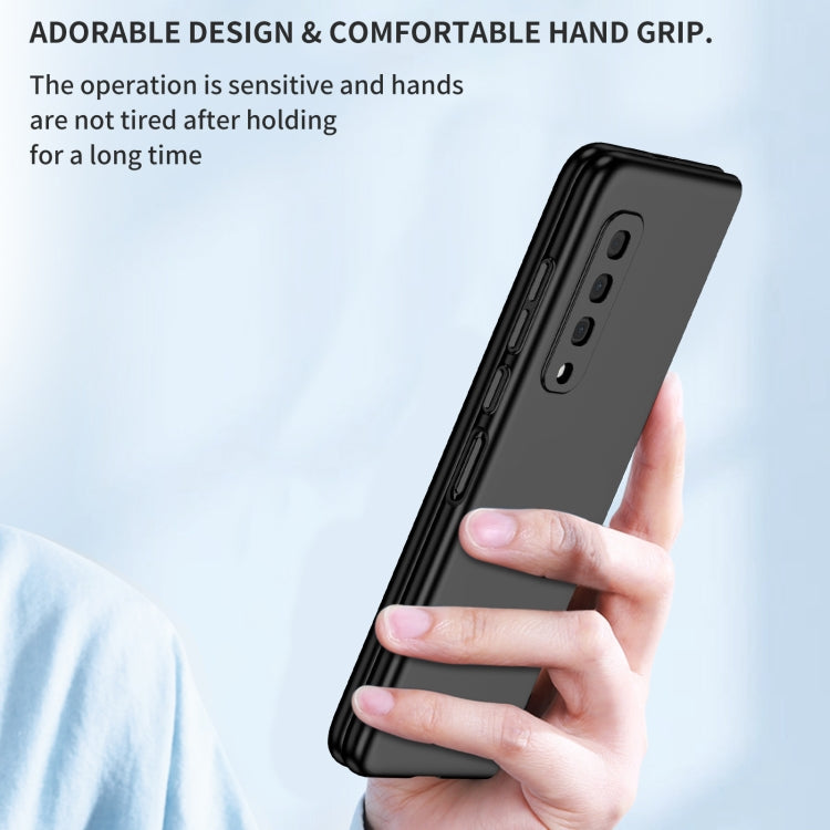 For Samsung Galaxy Fold Armor Foldable Phone Case(Black) - Galaxy Phone Cases by buy2fix | Online Shopping UK | buy2fix