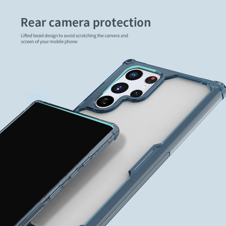 For Samsung Galaxy S22 Ultra 5G NILLKIN PC + TPU Phone Case(Transparent) - Galaxy S22 Ultra 5G Cases by NILLKIN | Online Shopping UK | buy2fix