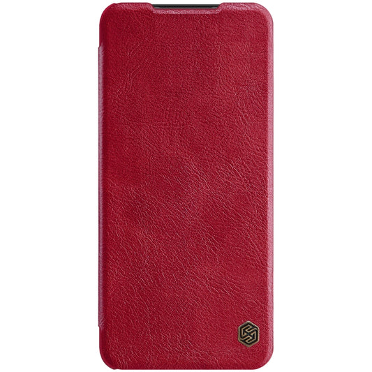 For Samsung Galaxy A13 5G NILLKIN QIN Series Crazy Horse Texture Leather Phone Case(Red) by NILLKIN
