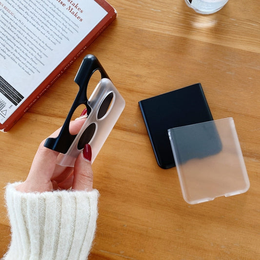 For Huawei P50 Pocket Frosted PC Folding Phone Case(Black) by buy2fix